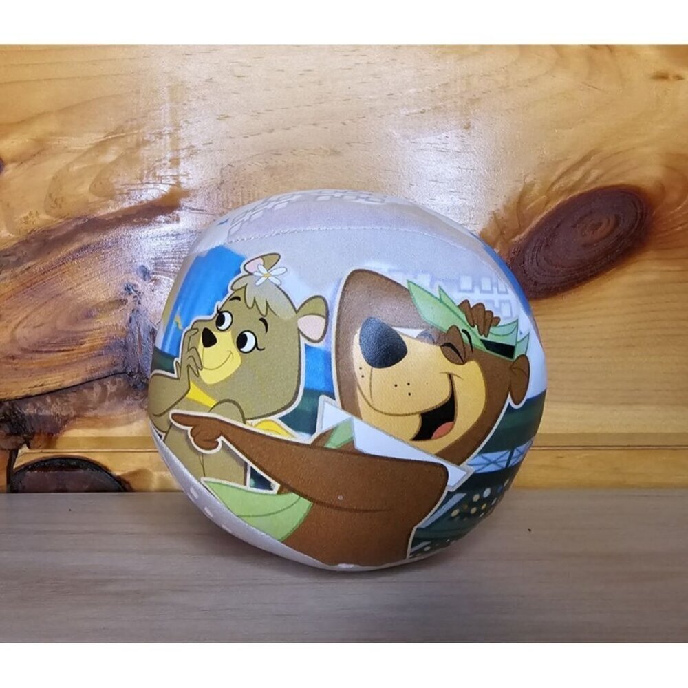 Jellystone Park Squishy Ball 4in Yogi,Boo-Boo,Cindy,Ranger Smith